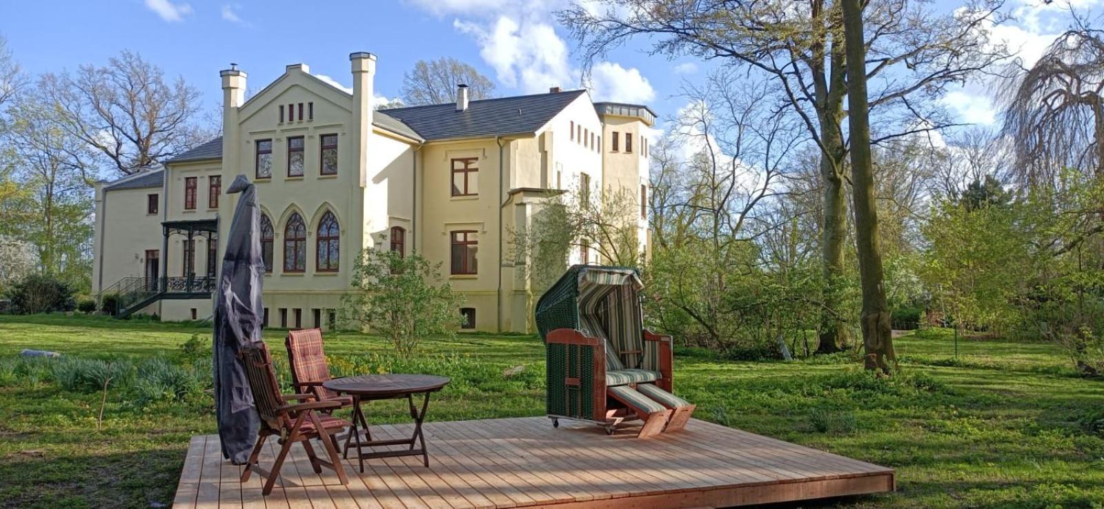 Herrenhaus Harmshagen Testorf-Steinfort Esterno foto