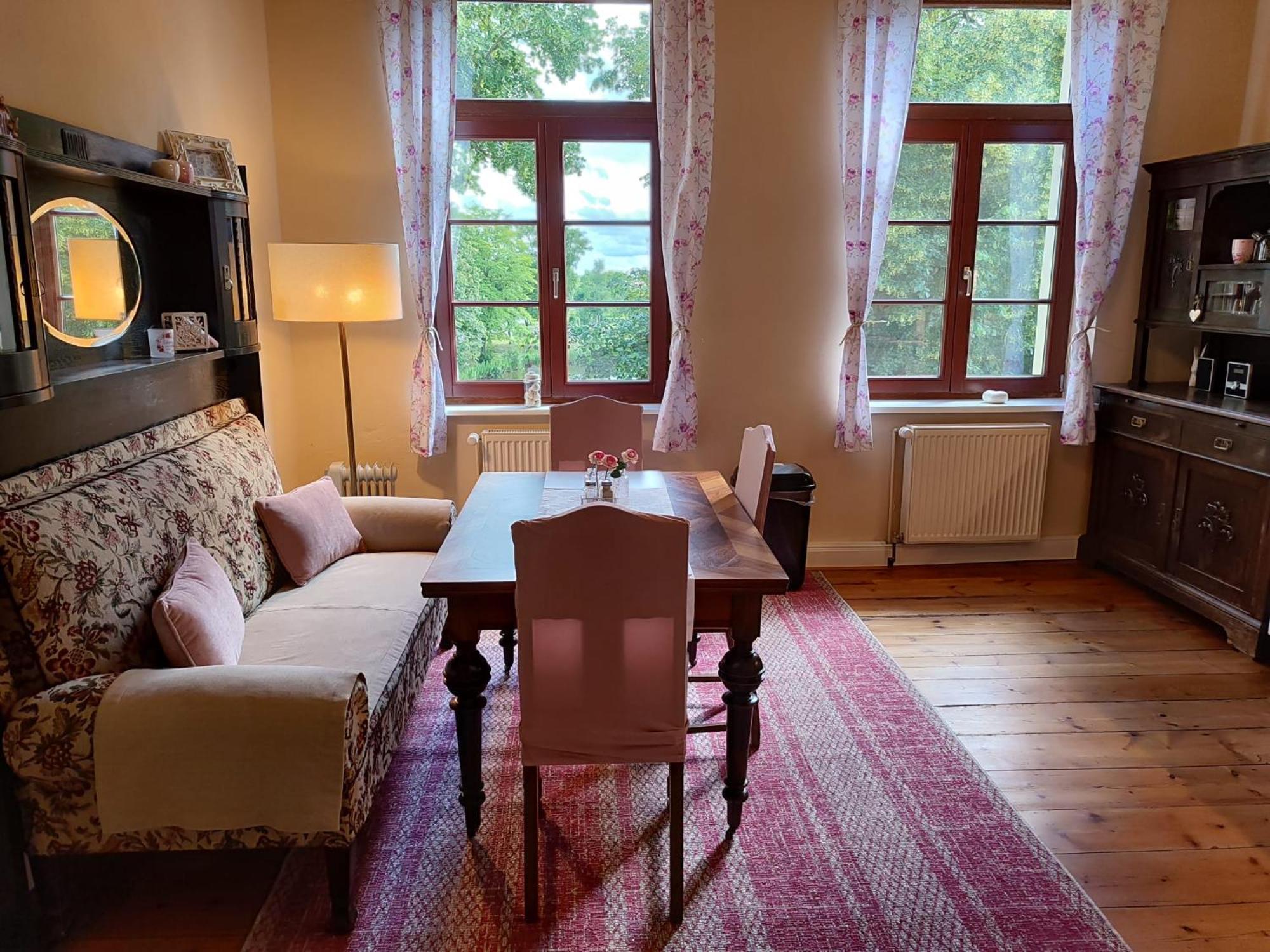 Herrenhaus Harmshagen Testorf-Steinfort Esterno foto